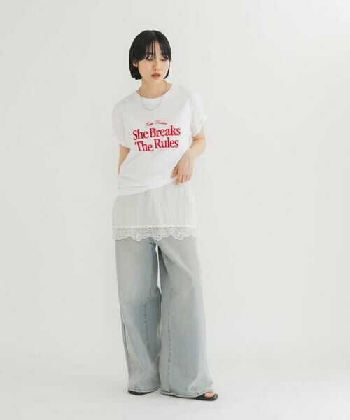 KBF / ケービーエフ Tシャツ | フロッキーロゴTEE | 詳細4