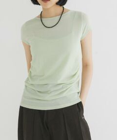KBF / ケービーエフ Tシャツ | タックドレープTEE