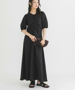 KBF / ケービーエフ ワンピース | シャーリングカットワンピース
