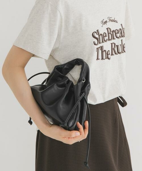 KBF / ケービーエフ ハンドバッグ | 巾着ワンハンドルミニBAG | 詳細9