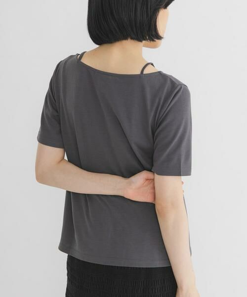 KBF / ケービーエフ Tシャツ | アシメタックレイヤードTEE | 詳細17