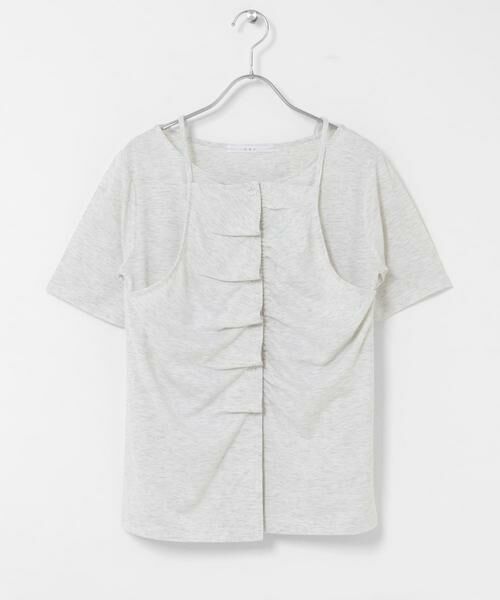 KBF / ケービーエフ Tシャツ | アシメタックレイヤードTEE | 詳細29