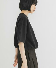 KBF / ケービーエフ Tシャツ | ハーフスリーブバルーンヘムトップス