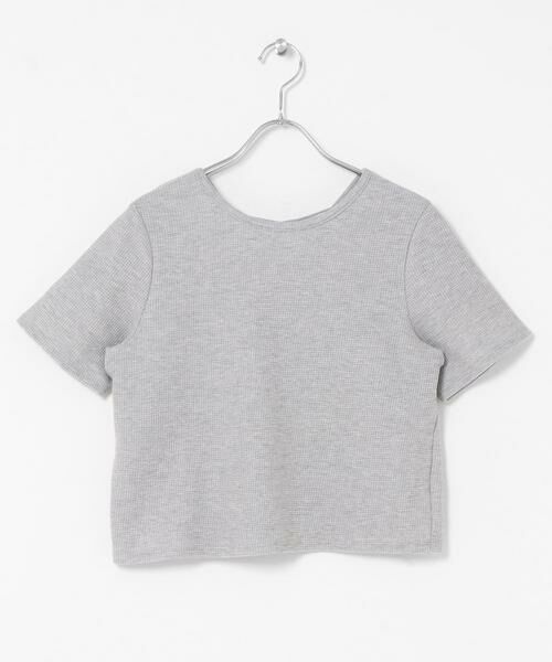 KBF / ケービーエフ Tシャツ | 2WAYレースアップトップス | 詳細25