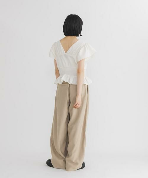 KBF / ケービーエフ その他パンツ | リネンミックスWIDEコクーンパンツ | 詳細20