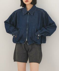 KBF / ケービーエフ Gジャン・デニムジャケット | バルーンデニムブルゾン