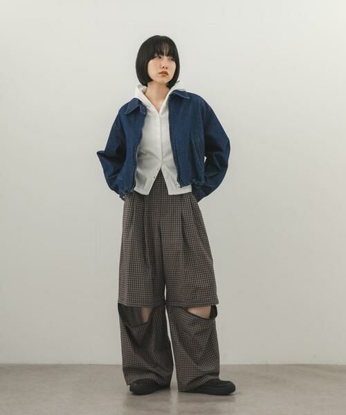 KBF / ケービーエフ その他パンツ | 2WAYチェックパンツ | 詳細6