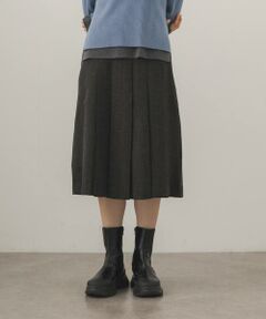KBF / ケービーエフ スカート | プリーツミディスカート