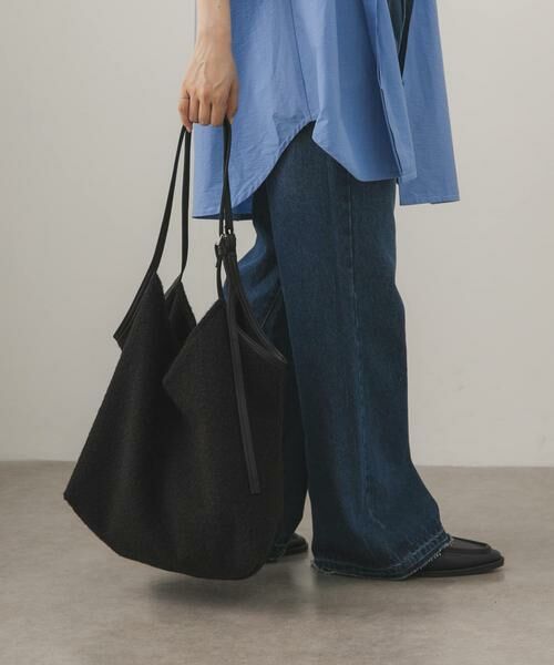 KBF / ケービーエフ ショルダーバッグ | ベルトショルダーイージーBAG（ブラック）