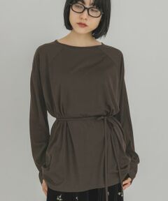 KBF / ケービーエフ Tシャツ | ルーズシアートップス+ストラップ