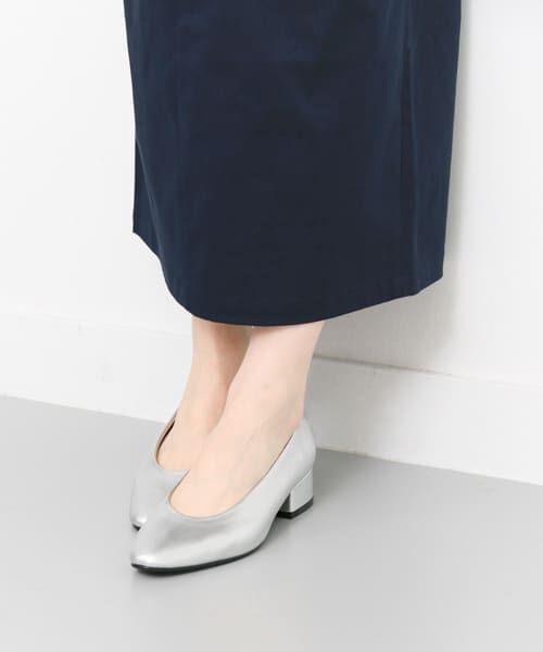 ＊＊KBF / ケービーエフ パンプス | ローヒールパンプス∴（SILVER）