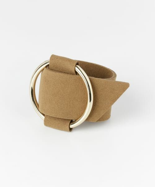 ＊＊KBF / ケービーエフ ブレスレット・バングル | サークルスエードブレスレット∴（BROWN）