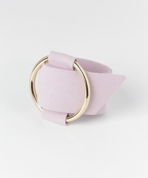 ＊＊KBF / ケービーエフ ブレスレット・バングル | サークルスエードブレスレット∴（L/PURPLE）