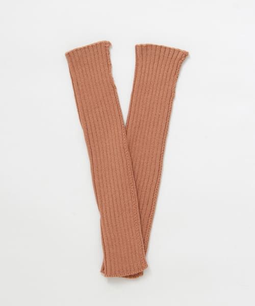 ＊＊KBF / ケービーエフ 手袋 | ロングニットグローブ∴（RED BROWN）