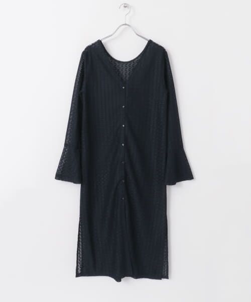 ＊＊KBF / ケービーエフ カーディガン・ボレロ | 2wayレースカーディガン（NAVY）