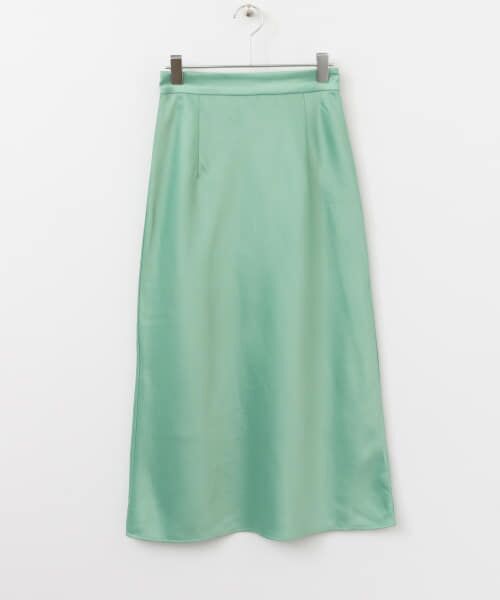 KBF+ バイアスロングスカート∴ ケービーエフ KBF KBF+ バイアスロングスカート∴ （PINK