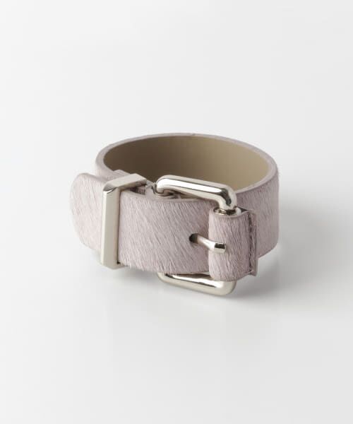 ＊＊KBF / ケービーエフ ブレスレット・バングル | レザーベルトブレスレット∴（L/GRAY）