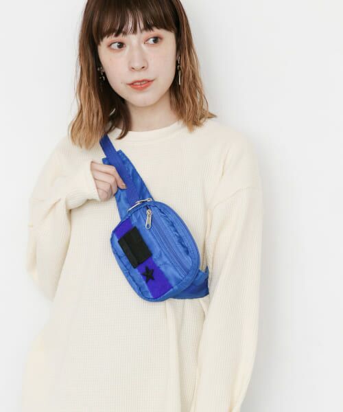 ＊＊KBF / ケービーエフ メッセンジャーバッグ・ウエストポーチ | MIL SPEC別注ミニボディバッグ∴（BLUE）