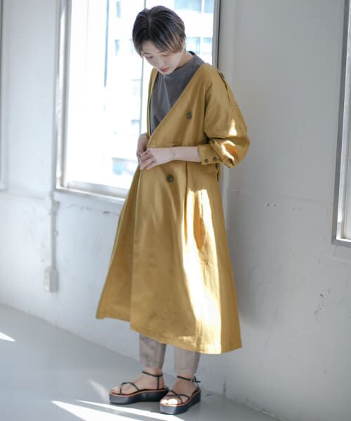セール】 トレンチドレスコート∴ （トレンチコート）｜＊＊KBF
