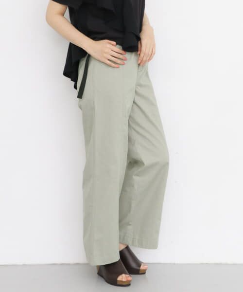 ＊＊KBF / ケービーエフ その他パンツ | 細ガチャベルト付きパンツ∴（ASH MINT）