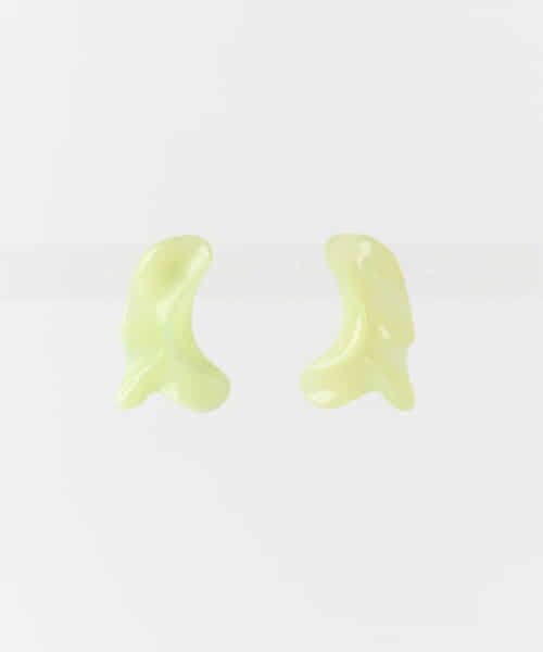 ＊＊KBF / ケービーエフ ピアス・イヤリング | クラッシュアクリルピアス∴（GREEN）