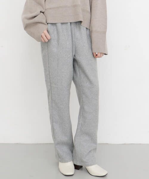 ＊＊KBF / ケービーエフ その他パンツ | サイドラインイージーパンツ∴（TOP GRAY）
