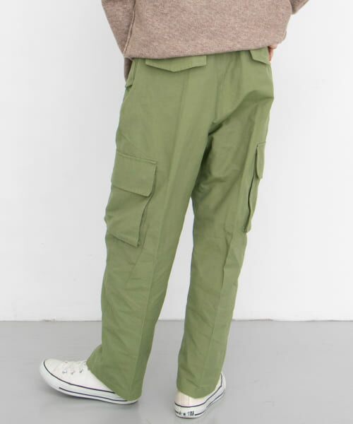 ＊＊KBF / ケービーエフ その他パンツ | ボリュームカーゴパンツ∴（KHAKI）