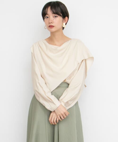 ＊＊KBF / ケービーエフ シャツ・ブラウス | スカーフブラウス（OFF）