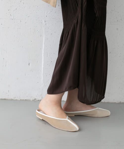 ＊＊KBF / ケービーエフ バレエシューズ | チャイナシューズ（L.BEIGE）