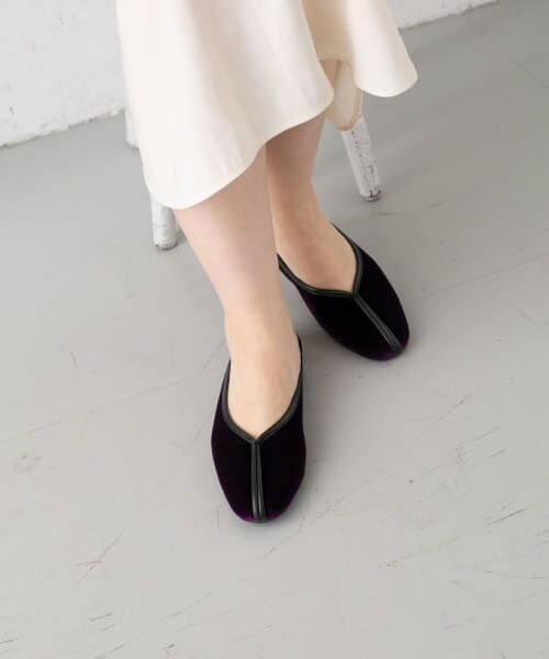 ＊＊KBF / ケービーエフ バレエシューズ | チャイナシューズ（PURPLE）
