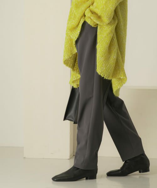 ＊＊KBF / ケービーエフ その他パンツ | illi　ワンタックスリムテーパードパンツ（CHARCOAL）