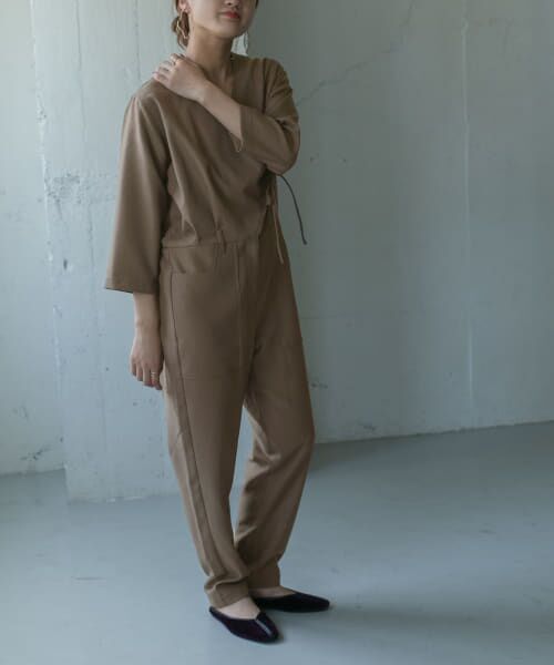 ＊＊KBF / ケービーエフ サロペット・オールインワン | カシュクールオールインワン∴（MOCHA）