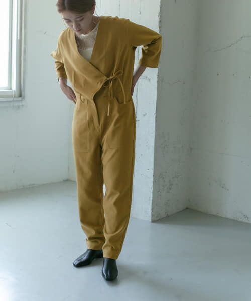 ＊＊KBF / ケービーエフ サロペット・オールインワン | カシュクールオールインワン∴（CAMEL）