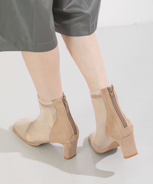 ＊＊KBF / ケービーエフ ブーツ（ショート丈） | メッシュブーツ（BEIGE）