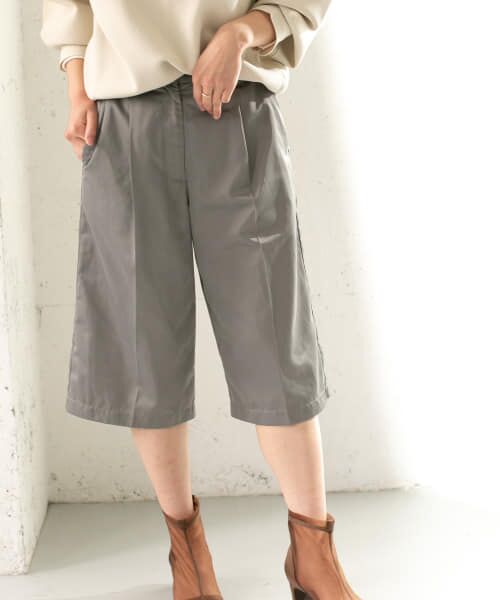 ＊＊KBF / ケービーエフ その他パンツ | シャイニーミディパンツ（KHAKI）