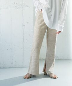 カットツイードフレアパンツ