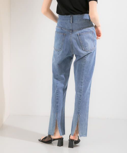 ＊＊KBF / ケービーエフ デニムパンツ | BACKスリットストレートデニム（BLUE）