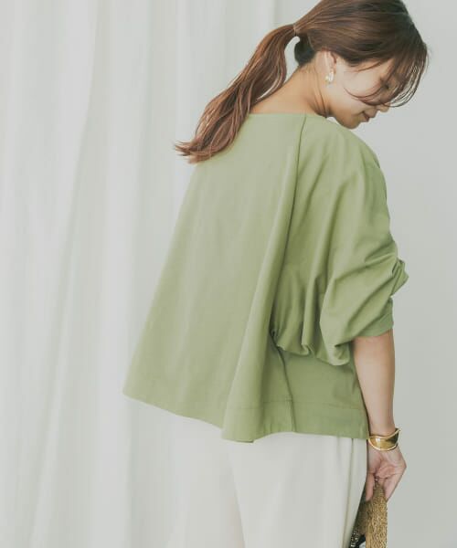 ＊＊KBF / ケービーエフ Tシャツ | KBF+　テントラインボリュームプルオーバー（L.KHAKI）