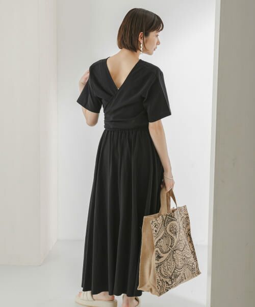 ＊＊KBF / ケービーエフ ワンピース | バックオープンカットワンピース（BLACK）