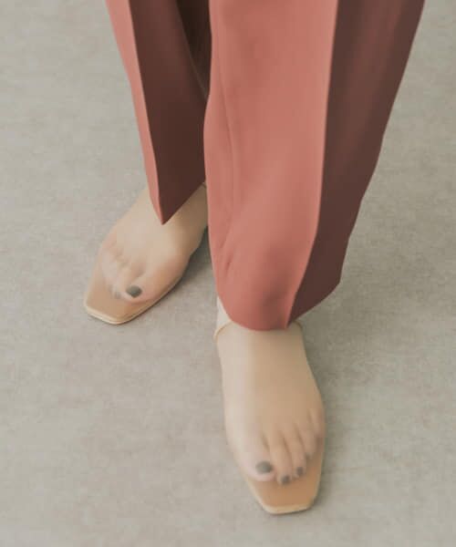 ＊＊KBF / ケービーエフ サンダル | KBF+　メッシュフラットシューズ（BEIGE）