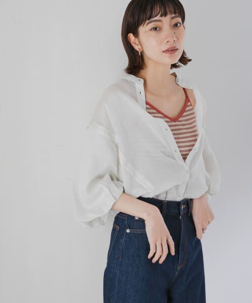 ODAHKA✖️cityshop キャミソール 背中開きカップ付きキャミソール – plusotoha