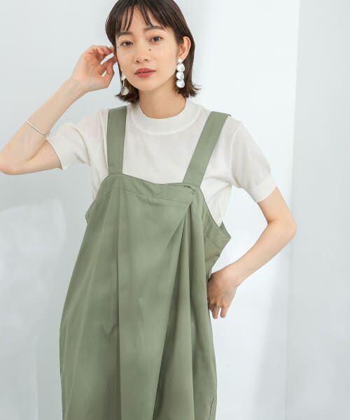 ＊＊KBF / ケービーエフ ニット・セーター | illi　ハイゲージ半袖ニット（OFF）