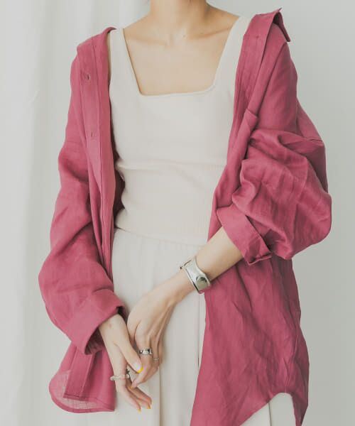 ＊＊KBF / ケービーエフ ブラ | KBF+　ニットブラトップ（IVORY）