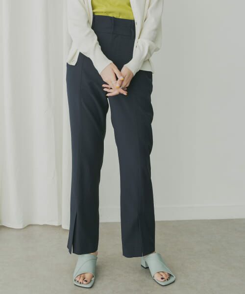 ＊＊KBF / ケービーエフ その他パンツ | KBF+　スリットスリムパンツ（D.NAVY）