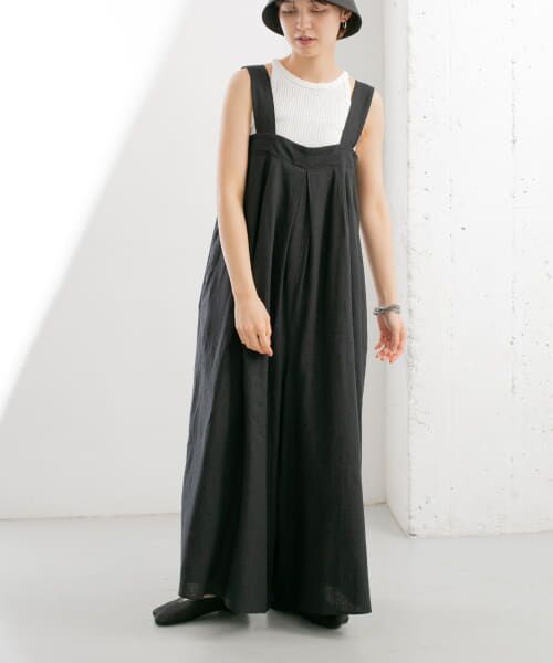 セール】 ワイドタックサロペット （サロペット・オールインワン