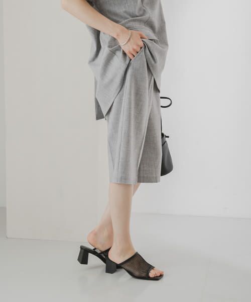 ＊＊KBF / ケービーエフ その他パンツ | ストレートハーフパンツ（L.GRAY）