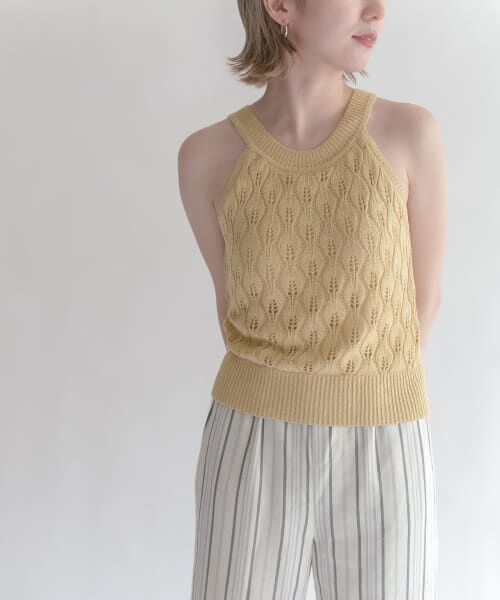 新品未使用タグ付 KARRY American sleeve tank ベージュ American sleeve tank - KARRY OFFICIAL ONLINE STORE