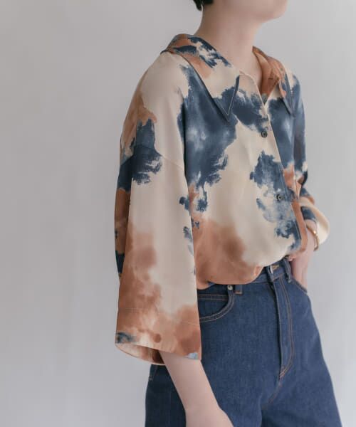 KBF ペイントプリントシャツ KBF - 【美品】KBF ペイントプリントシャツの通販 by mmm's shop
