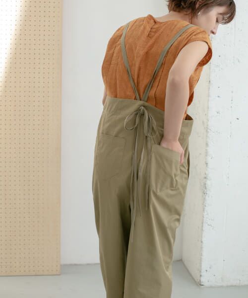 セール】 フロントZIPサロペット （サロペット・オールインワン