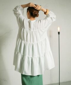 2WAYティアードブラウス